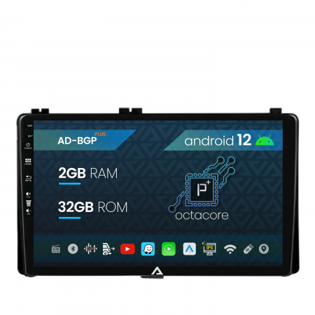 Auris 2016-&#62;&#62; - Navigatie Toyota Auris/ Corolla (2016+), P-Octacore / 2GB RAM + 32GB ROM, 9 Inch - AD-BGP9002+AD-BGRKIT089AV2