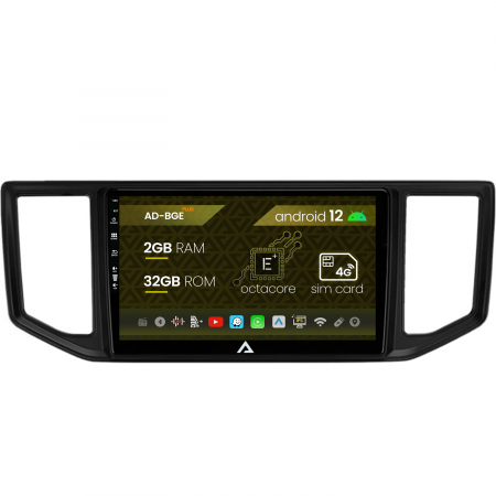 Crafter 2017 - &#62;&#62; - Navigatie Volkswagen Crafter (2017+), Android 12, E-Octacore / 2GB RAM + 32GB ROM, 10.1 Inch - AD-BGE10002+AD-BGRKIT056