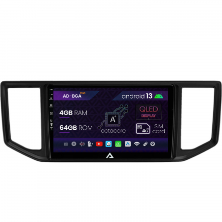 Crafter 2017 - &#62;&#62; - Navigatie Volkswagen Crafter (2017+), Android 13, A-Octacore / 4GB RAM + 64GB ROM, 10.1 Inch - AD-BGA10004+AD-BGRKIT056