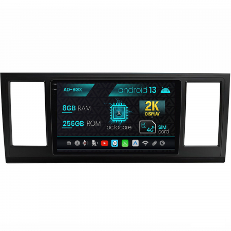 Volkswagen - Navigatie Volkswagen Transporter / Caravelle / Multivan T6 (2015+), Android 13, X-Octacore / 8GB RAM + 256GB ROM, 9.5 Inch - AD-BGX9008+AD-BGRKIT056V2