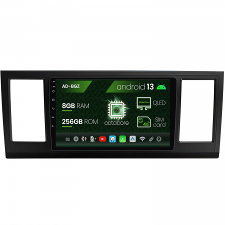 Volkswagen - Navigatie Volkswagen Transporter / Caravelle / Multivan T6 (2015+), Android 13, Z-Octacore / 8GB RAM + 256GB ROM, 10.1 Inch - AD-BGZ9008+AD-BGRKIT056V2