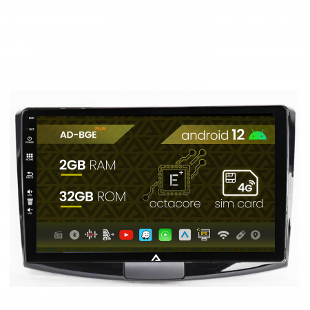 Volkswagen - Navigatie Volkswagen Passat B6 / B7 / CC, Android 12, E-Octacore / 2GB RAM + 32GB ROM, 10.1 Inch - AD-BGE10002+AD-BGRKIT025B