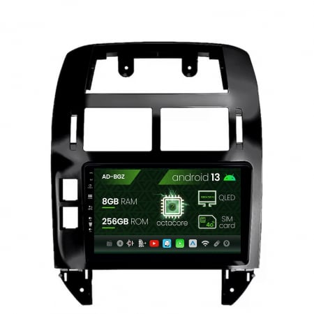 Volkswagen - Navigatie Volkswagen Polo (2004-2011), Android 13, Z-Octacore / 8GB RAM + 256GB ROM, 9 Inch - AD-BGZ9008+AD-BGRKIT033OLD