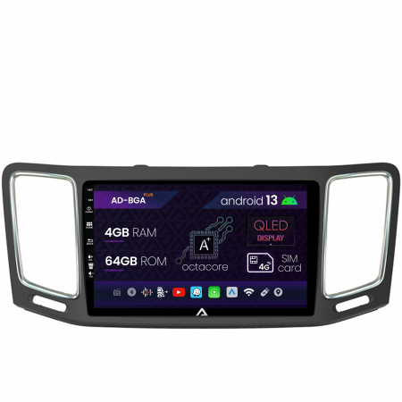 Navigații auto dedicate - Navigatie Volkswagen Sharan / Seat Alhambra (2010-2018), Android 13, A-Octacore / 4GB RAM + 64GB ROM, 9 Inch - AD-BGA9004+AD-BGRKIT044