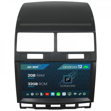 Navigații auto dedicate - Navigatie Volkswagen Touareg (2002-2011), Android 12, P-Octacore / 2GB RAM + 32GB ROM, 9 Inch - AD-BGP9002+AD-BGRKIT050