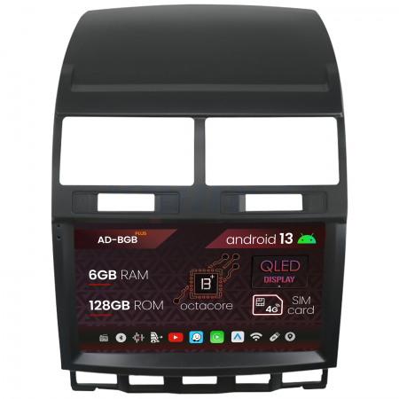 Navigații auto dedicate - Navigatie Volkswagen Touareg, Android 13, B-Octacore / 6GB RAM + 128GB ROM, 9 Inch - AD-BGB9006+AD-BGRKIT050