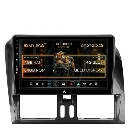 Navigații auto dedicate - Navigatie Volvo XC60 (2013-2017), Android, A-Octacore / 4GB RAM + 64GB ROM, 9 Inch - AD-BGA9004+AD-BGRKIT400-1317