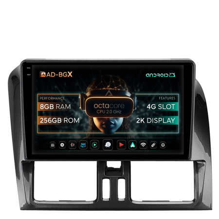 Navigații auto dedicate - Navigatie Volvo XC60 (2013-2017), Android, X-Octacore / 8GB RAM + 256GB ROM, 9.5 Inch - AD-BGX9008+AD-BGRKIT400-1317
