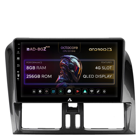 Navigații auto dedicate - Navigatie Volvo XC60 (2013-2017), Android, Z-Octacore / 8GB RAM + 256GB ROM, 9 Inch - AD-BGZ9008+AD-BGRKIT400-1317