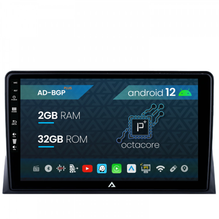 Multivan T5 2003-2015 - Navigatie VW Multivan T5 (2003-2015), Android 12, P-Octacore / 2GB RAM + 32GB ROM, 9 Inch - AD-BGP9002+AD-BGRKIT025T5
