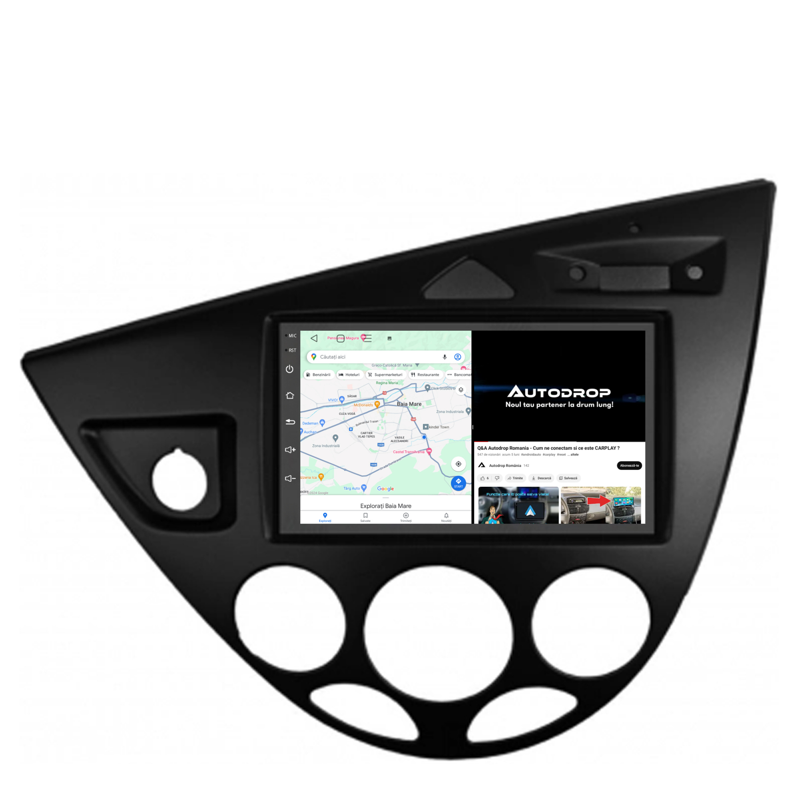 Navigatie Ford Focus 1 (1998-2004), Android, P-Octacore / 2GB RAM + 32GB ROM, 7 Inch - AD-BGP1002+AD-BGRFR036 [8]