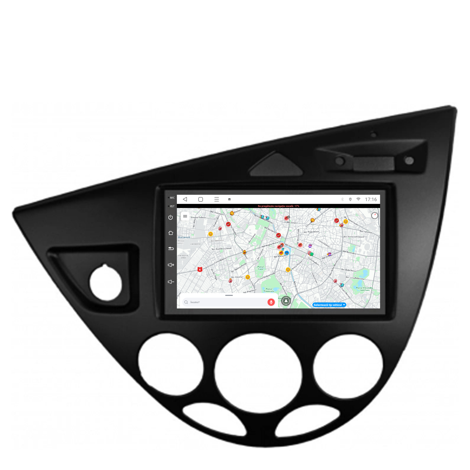 Navigatie Ford Focus 1 (1998-2004), Android, P-Octacore / 2GB RAM + 32GB ROM, 7 Inch - AD-BGP1002+AD-BGRFR036 [9]