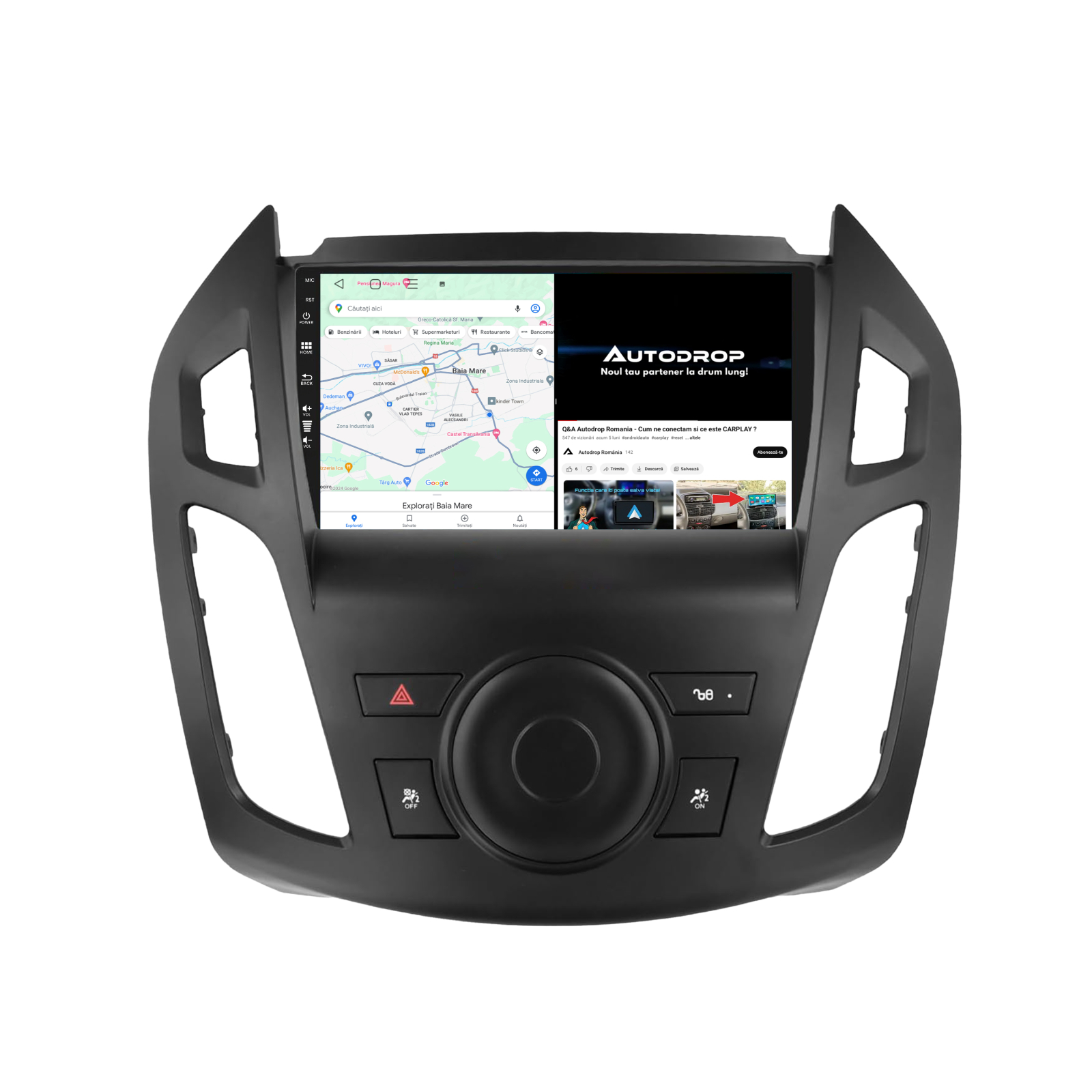Navigation Ford Transit (2015-2021), Android, A-Octacore / 4GB RAM + 64GB ROM, 9 Inch - AD-BGA9004+AD-BGRKIT112 [8]