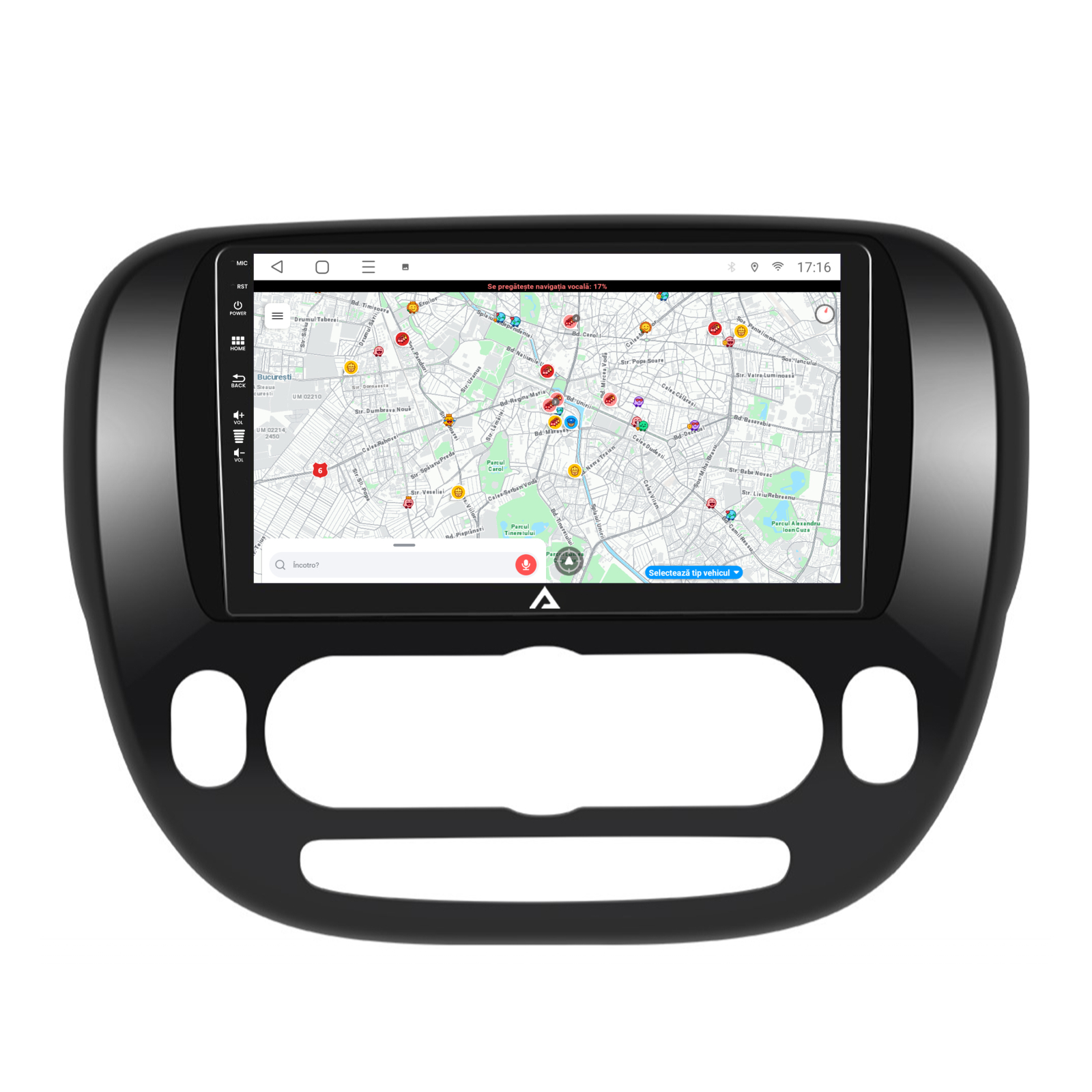 Navigáció Kia Soul (2014-2019), Android, E-Octacore / 2GB RAM + 32GB ROM, 9 Inch - AD-BGE9002+AD-BGRKIT233V1 [7]