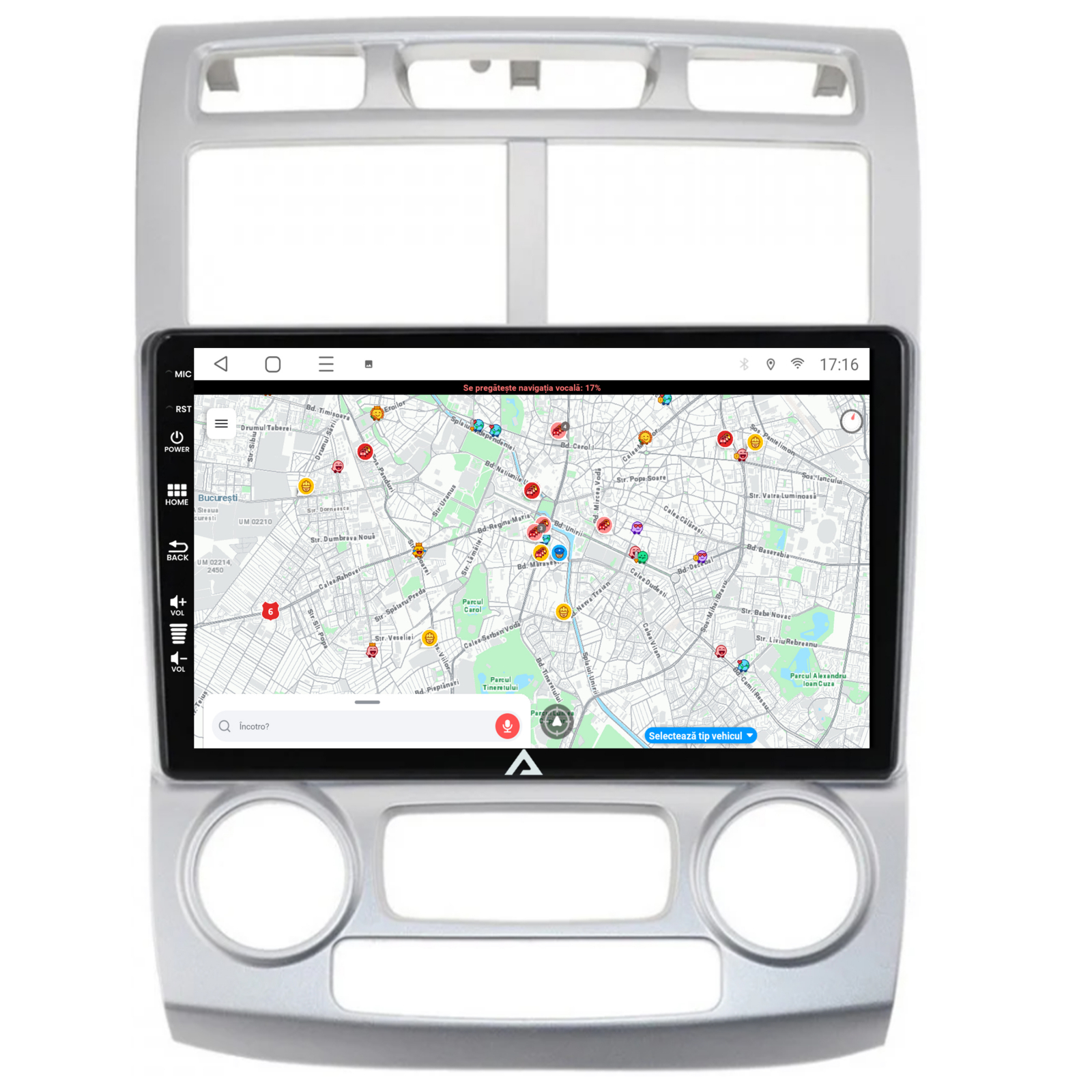 Navigatie Kia Sportage (2005-2010) M/AC, Android 12, P-Octacore/ 2GB RAM + 32GB ROM, 9 Inch - AD-BGP9002+AD-BGRKIT148 [8]