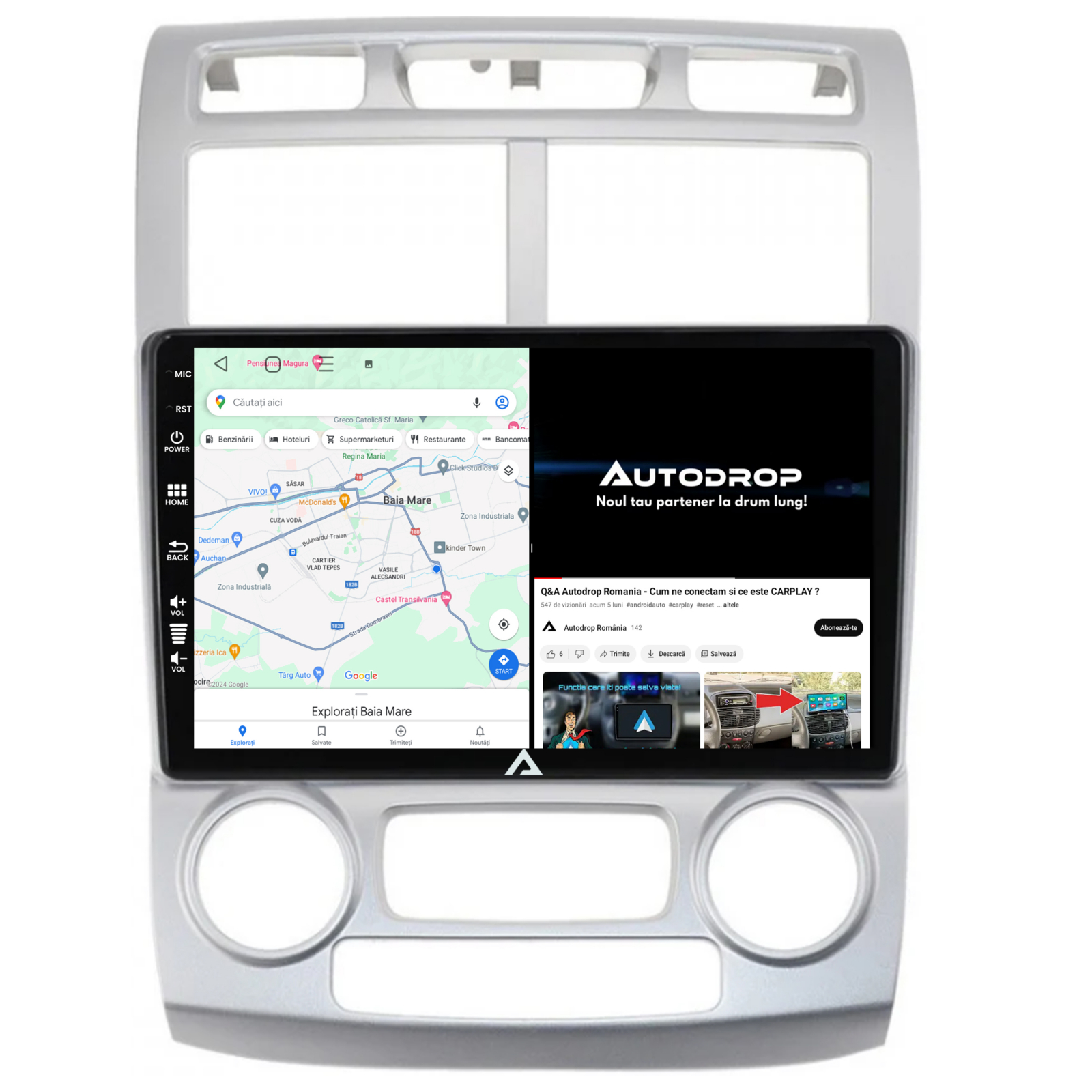 Navigatie Kia Sportage (2005-2010) M/AC, Android 12, P-Octacore/ 2GB RAM + 32GB ROM, 9 Inch - AD-BGP9002+AD-BGRKIT148 [9]