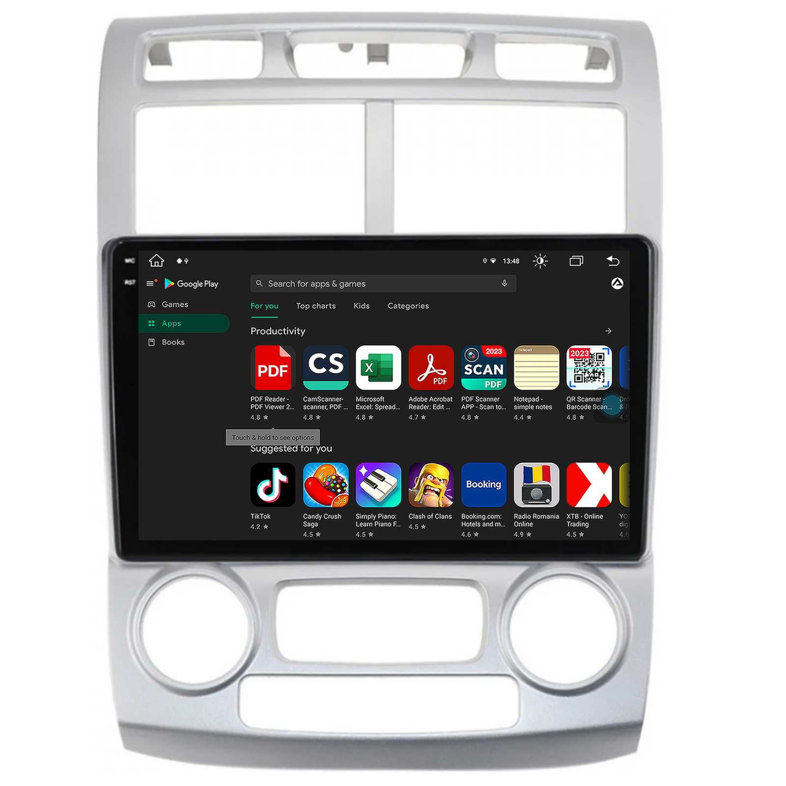 Navigatie Kia Sportage (2005-2010) M/AC, Android 13, X-Octacore / 8GB RAM + 256GB ROM, 9.5 Inch - AD-BGX9008+AD-BGRKIT148S - Copie [11]