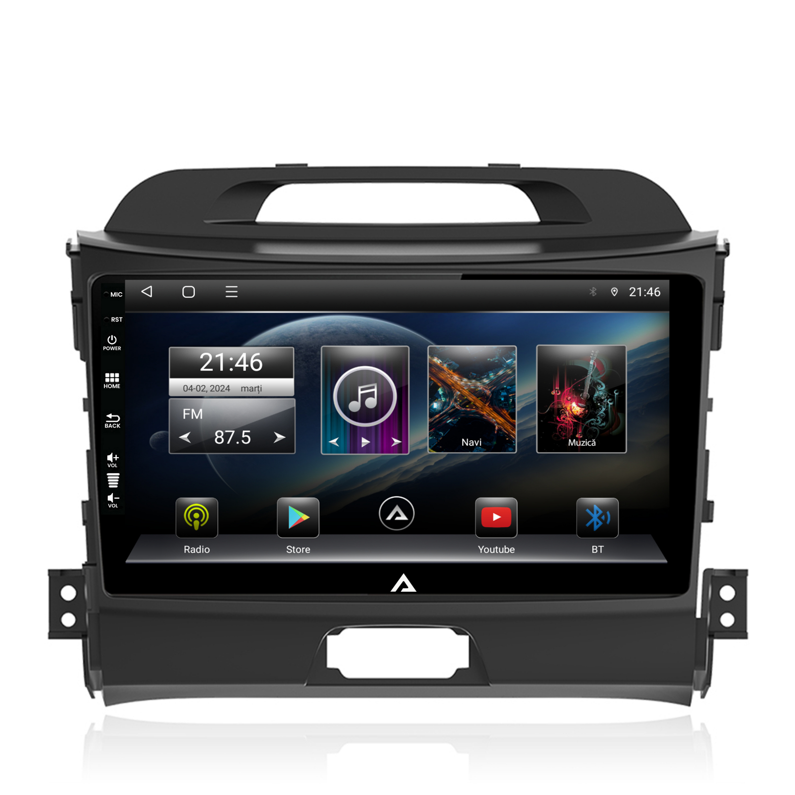 Navigatie KIA Sportage (2010-2016), Android 12, P-Octacore / 2GB RAM + 32GB ROM, 9 Inch - AD-BGP9002+AD-BGRKIT146 [2]
