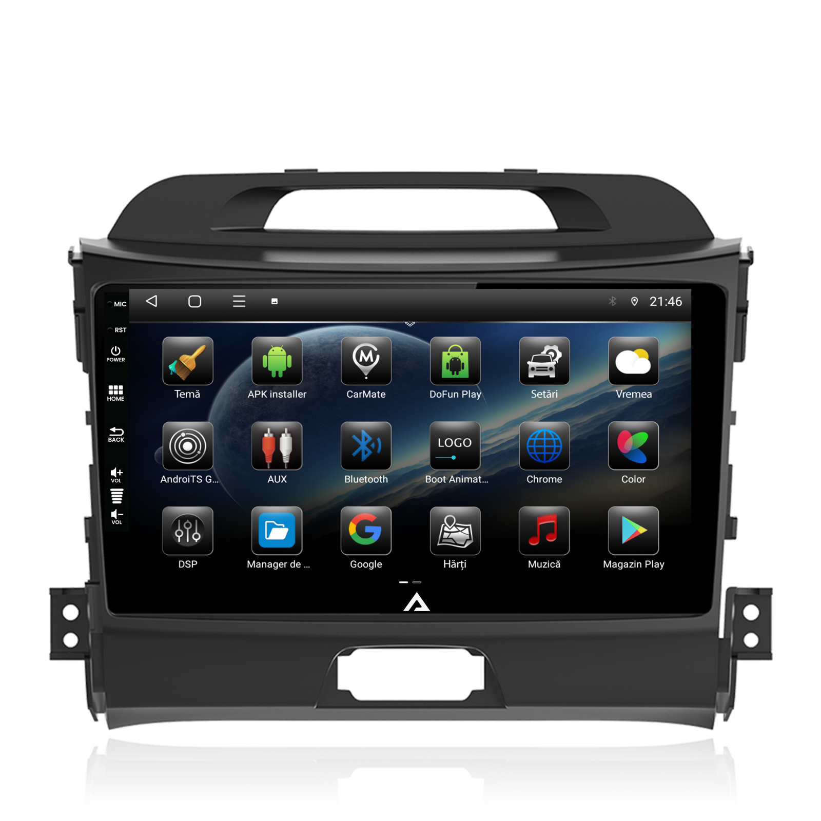 Navigatie KIA Sportage (2010-2016), Android 12, P-Octacore / 2GB RAM + 32GB ROM, 9 Inch - AD-BGP9002+AD-BGRKIT146 [3]