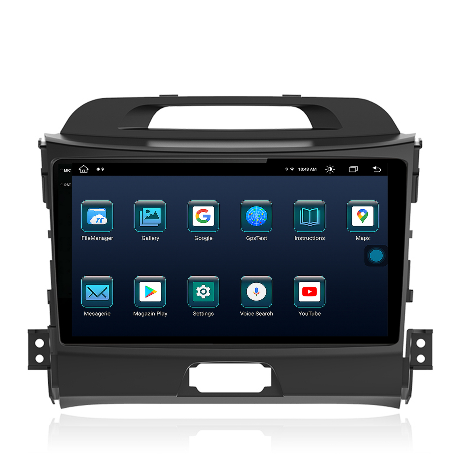 Navigatie Kia Sportage (2010-2016), Android 13, X-Octacore/ 8GB RAM + 256GB ROM, 9.5 Inch - AD-BGX9008+AD-BGRKIT146 [5]