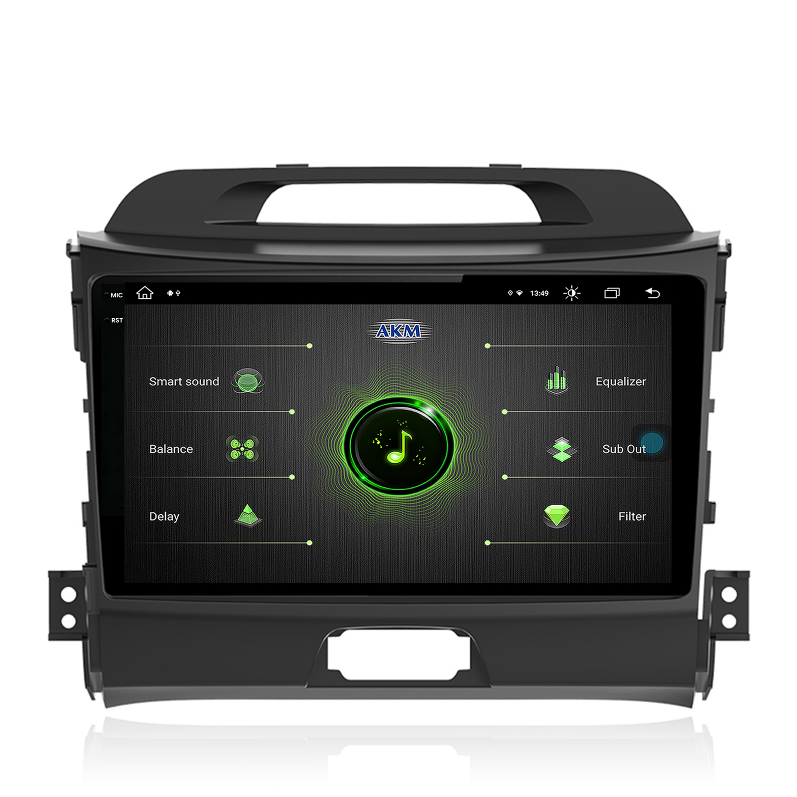 Navigatie Kia Sportage (2010-2016), Android 13, X-Octacore/ 8GB RAM + 256GB ROM, 9.5 Inch - AD-BGX9008+AD-BGRKIT146 [13]