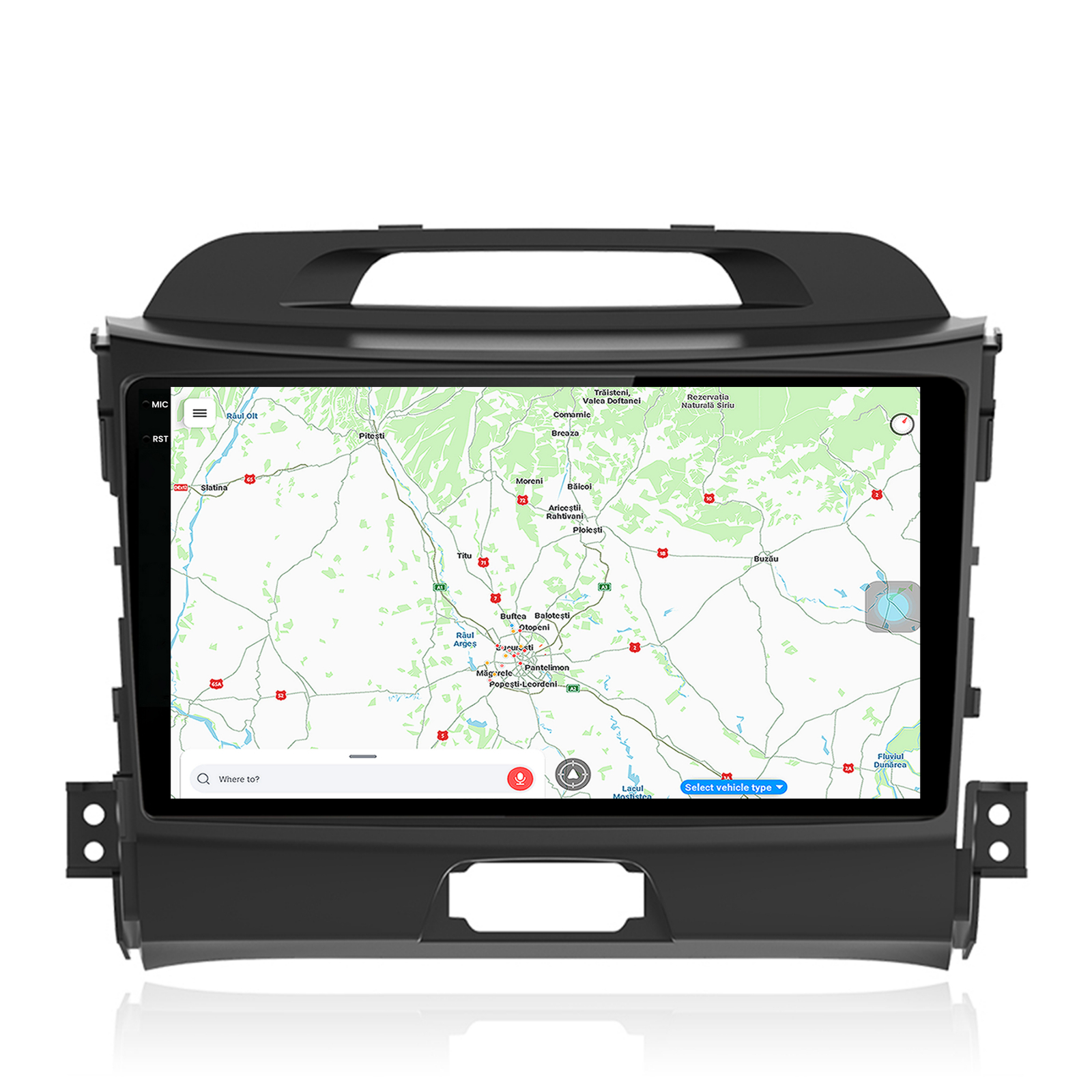 Navigatie Kia Sportage (2010-2016), Android 13, X-Octacore/ 8GB RAM + 256GB ROM, 9.5 Inch - AD-BGX9008+AD-BGRKIT146 [14]