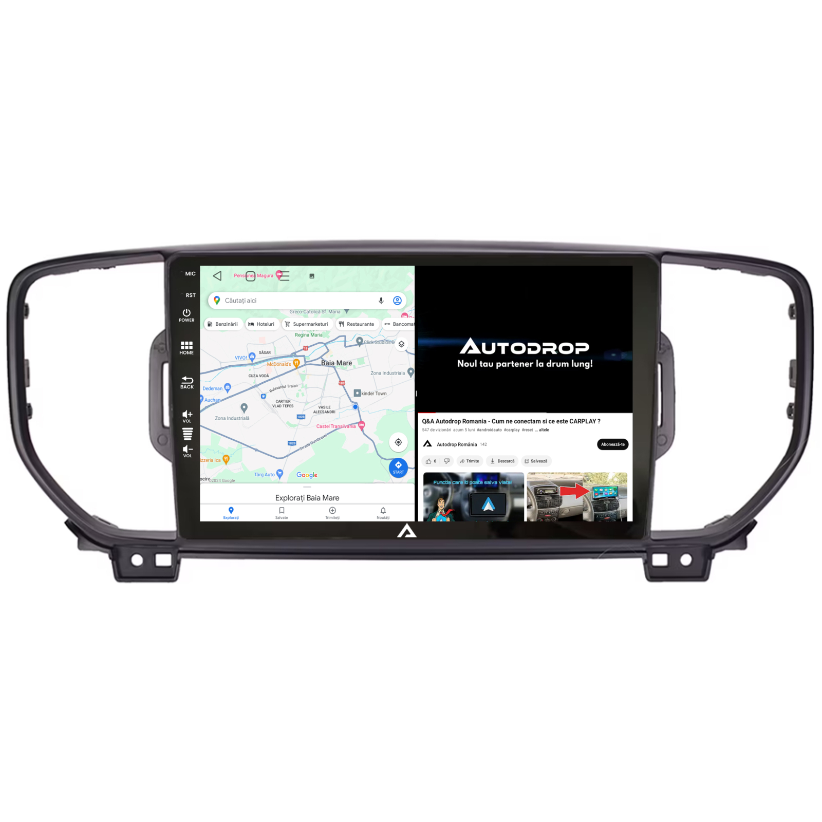 Navigáció Kia Sportage (2016-2018), Android , B-Octacore / 6GB RAM + 128GB ROM, 9 Inch - AD-BGB9006+AD-BGRKIT150V2-B [8]
