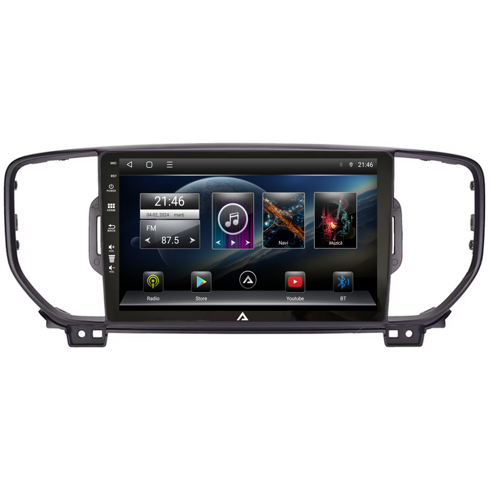 Navigation Kia Sportage (2016-2018), Android, E-Octacore / 2GB RAM + 32GB ROM, 9 Inch - AD-BGE9002+AD-BGRKIT150V2-B [1]