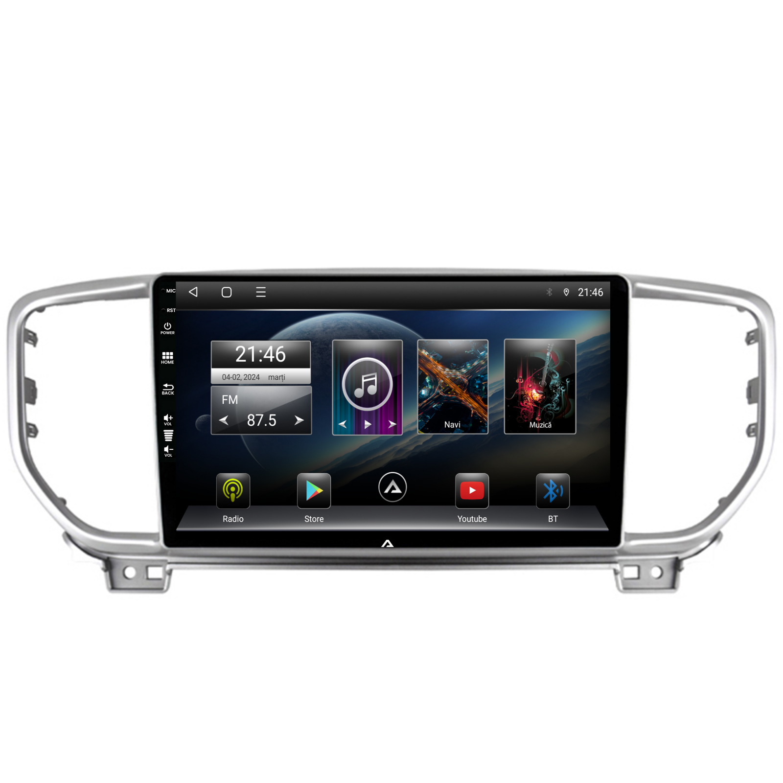 Navigatie Kia Sportage (2018+), Android 12, P-Octacore / 2GB RAM + 32GB ROM, 9 Inch - AD-BGP9002+AD-BGRKIT150 [2]