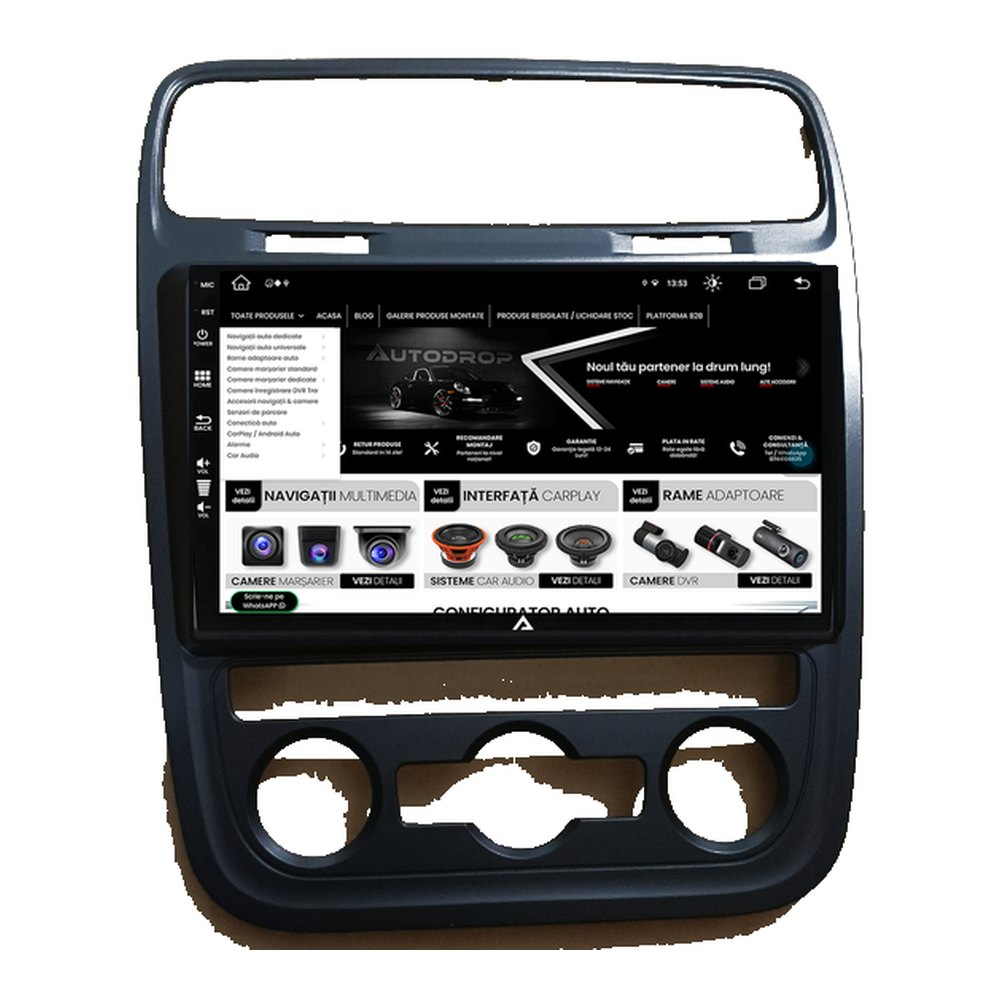 Navigatie Volkswagen Scirocco (2008-2017), climă automată, Android, Z-Octacore|AC8257| / 4GB RAM + 64GB ROM, 9 Inch - AD-BGZ9008+AD-BGRKIT016 [3]