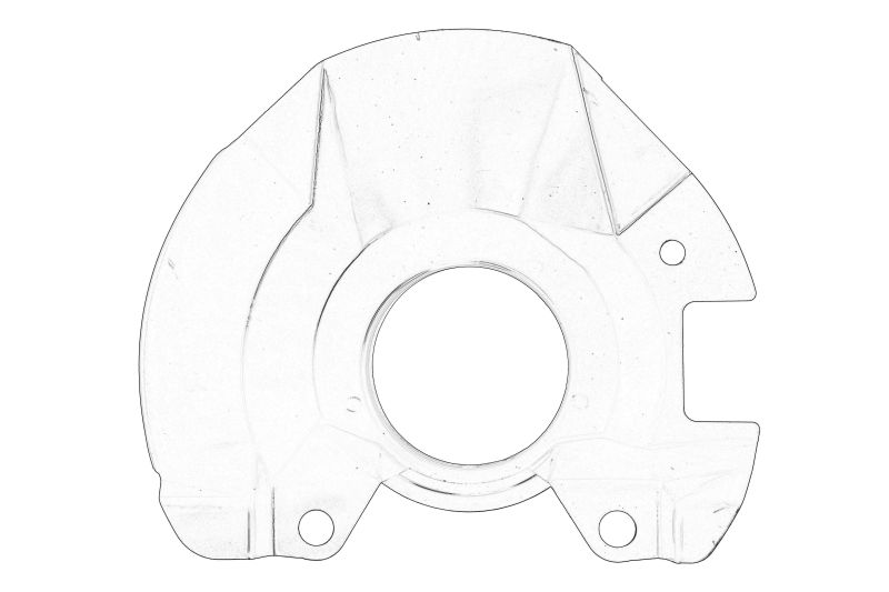 Piese Auto - Protectie disc frana Fata Dreapta diametru 82mm potrivit KIA PICANTO I 1.0-1.1LPG 04.04-09.11