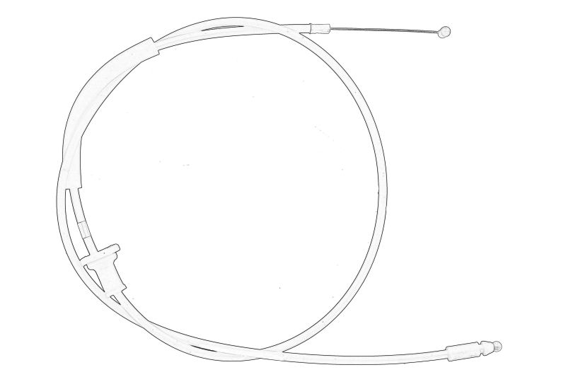 Cablu capota motor potrivit KIA PICANTO I, PICANTO II 1.0-1.2 04.04-03.17 [1]