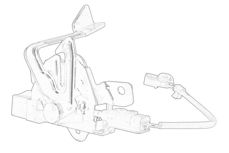 Inchidere - Inchizatoare capota potrivit HYUNDAI i20 II GB 11.14-08.18