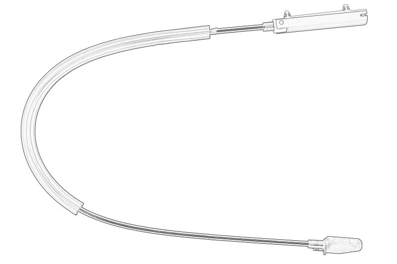 Cablu capota motor (Partea fata) potrivit VW GOLF ALLTRACK VII, GOLF SPORTSVAN VII, GOLF VII, PASSAT ALLTRACK B8, PASSAT B8 1.0-Electric 08.12-03.24 [1]