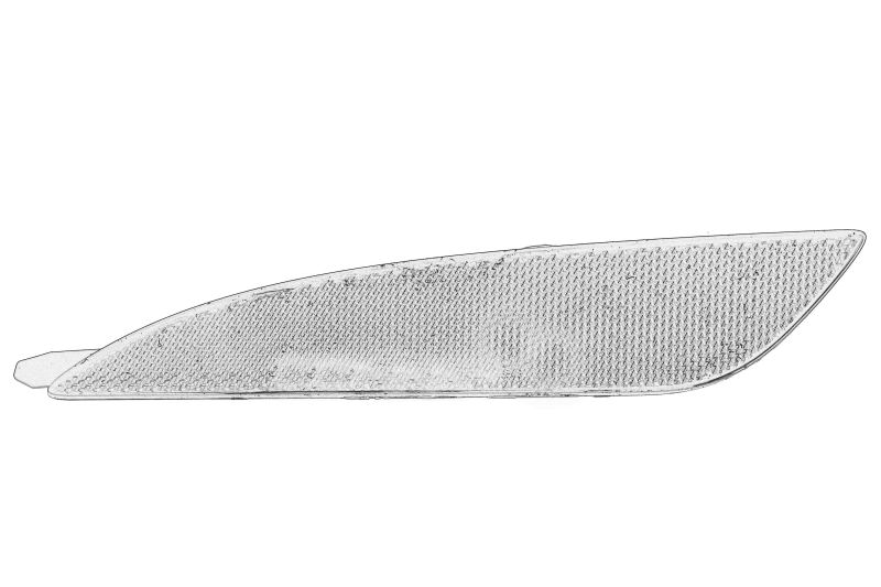 Reflector Spate Stanga potrivit HYUNDAI I40 I CW 07.11-05.19 Break [1]
