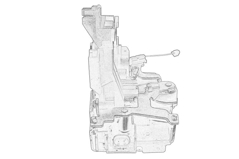 Incuietoare usa Fata Stanga potrivit SEAT AROSA; SKODA FABIA II, OCTAVIA II; VW LUPO I 05.97-12.14 [2]