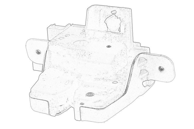 Inchidere - Inchizatoare capota potrivit MERCEDES EQV (W447), V (W447), VITO MIXTO (DOUBLE CABIN), VITO TOURER (W447), VITO (W447) 03.14-