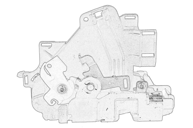 Incuietoare usa Fata Stanga potrivit SEAT AROSA; SKODA FABIA II, OCTAVIA II; VW LUPO I 05.97-12.14 [1]