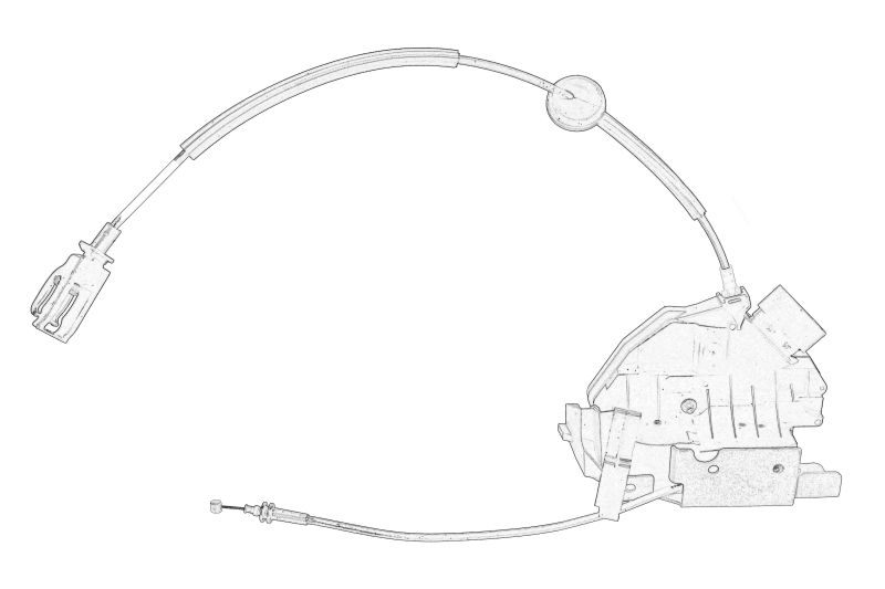 Inchidere - Incuietoare usa fata dreapta potrivit FORD TRANSIT VI V363, TRANSIT VI V363 FL 08.13-