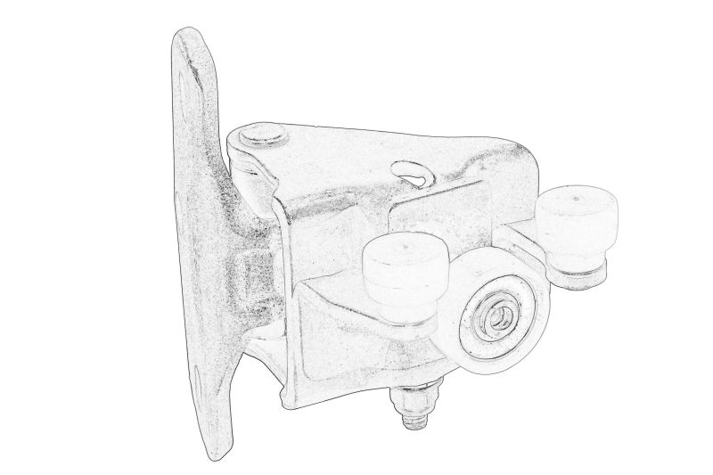 Ghidaj role usa culisanta Mijloc Dreapta carucior cu usa glisanta centrala potrivit IVECO DAILY VI [1]