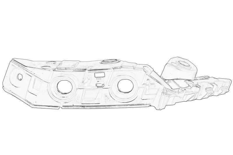 Suport bara protectie Fata Dreapta potrivit VW potrivit VW T-CROSS 1.0/1.5/1.6D 12.18- [1]