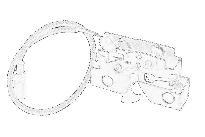 Inchizatoare capota potrivit VW CADDY ALLTRACK, CADDY ALLTRACK/MINIVAN, CADDY IV, CADDY IV/MINIVAN, SCIROCCO III 05.08- [1]