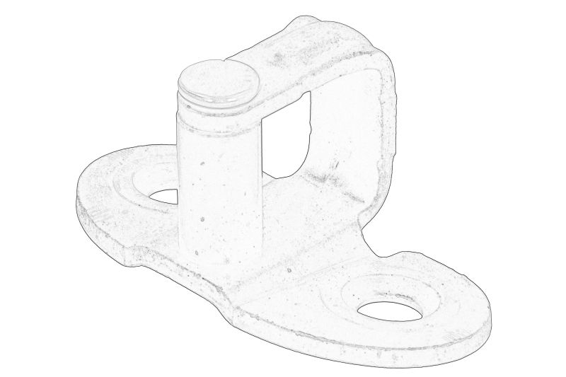 Inchidere - Incuietoare usa Spate Dreapta/Stanga Inferior (carlig) potrivit VW CADDY III, CADDY III/MINIVAN, CADDY IV, CADDY IV/MINIVAN, CADDY V, CADDY V/MINIVAN, ID. BUZZ, ID. BUZZ CARGO 03.04-