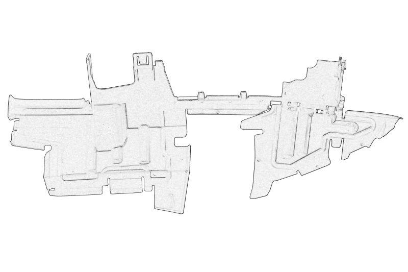 Element control debit aer Dreapta (vertical, plastic) potrivit OPEL ASTRA K, ASTRA K/KOMBI 11.19-06.21 [1]