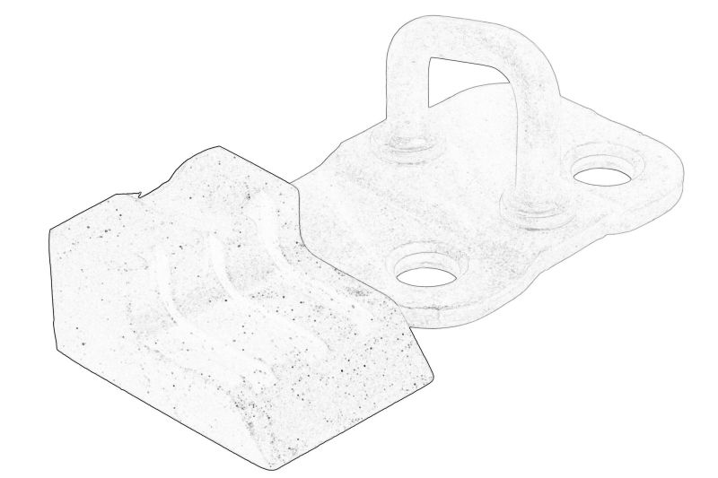 Inchidere - Incuietoare usa Spate potrivit FORD TRANSIT 09.11-12.14