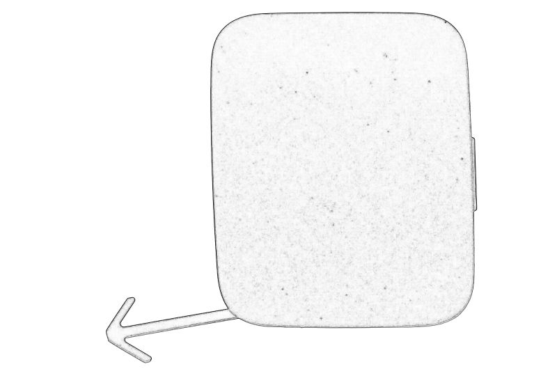 Capac carlig remorcare Spate potrivit LEXUS UX 10.18- 03.18- [1]