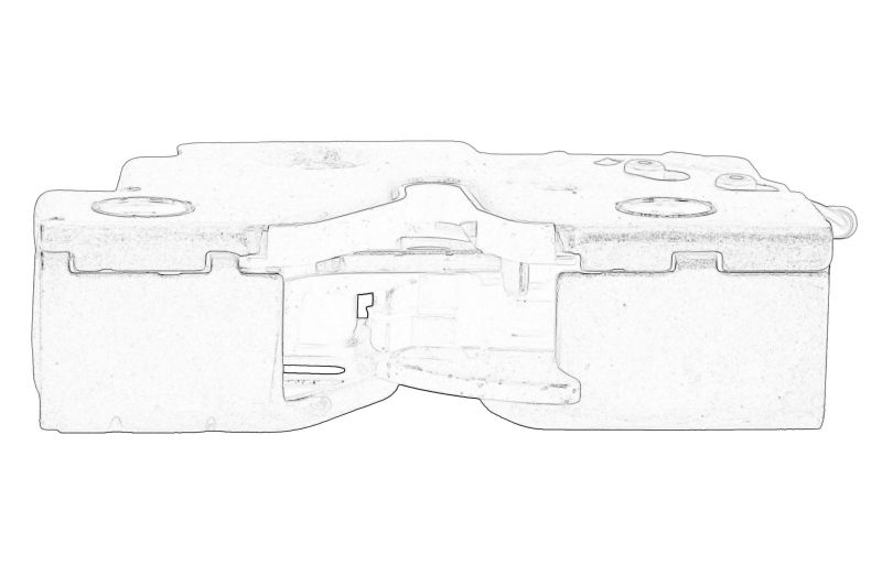 Inchizatoare capota (partea inferioara) potrivit SKODA OCTAVIA III 11.12-10.20 [0]