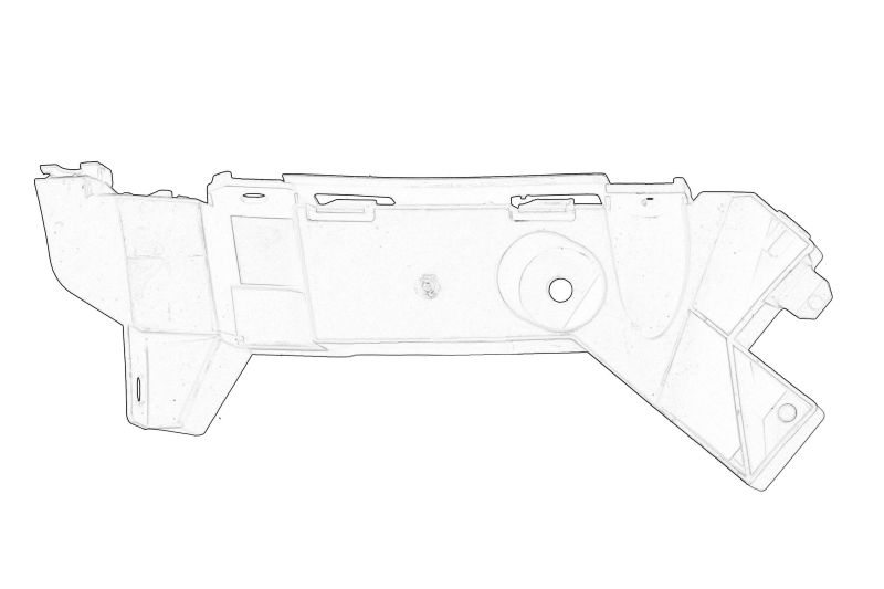 Suport bara Spate Stanga (latura, plastic) potrivit SEAT IBIZA IV, IBIZA IV SC, IBIZA IV ST 1.0-2.0D 03.08-06.17 [1]