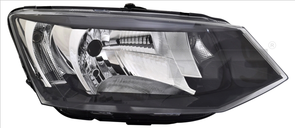 Piese Auto - Far fata Dreapta (H4/P21W, electric, cu motor) potrivit SKODA FABIA III 12.14-