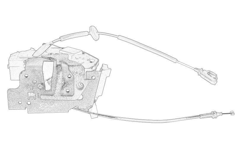Incuietoare usa fata dreapta potrivit FORD TRANSIT VI V363, TRANSIT VI V363 FL 08.13- [1]